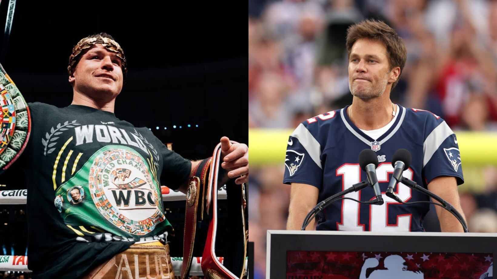 Tom Brady elogió al Canelo Álvarez.