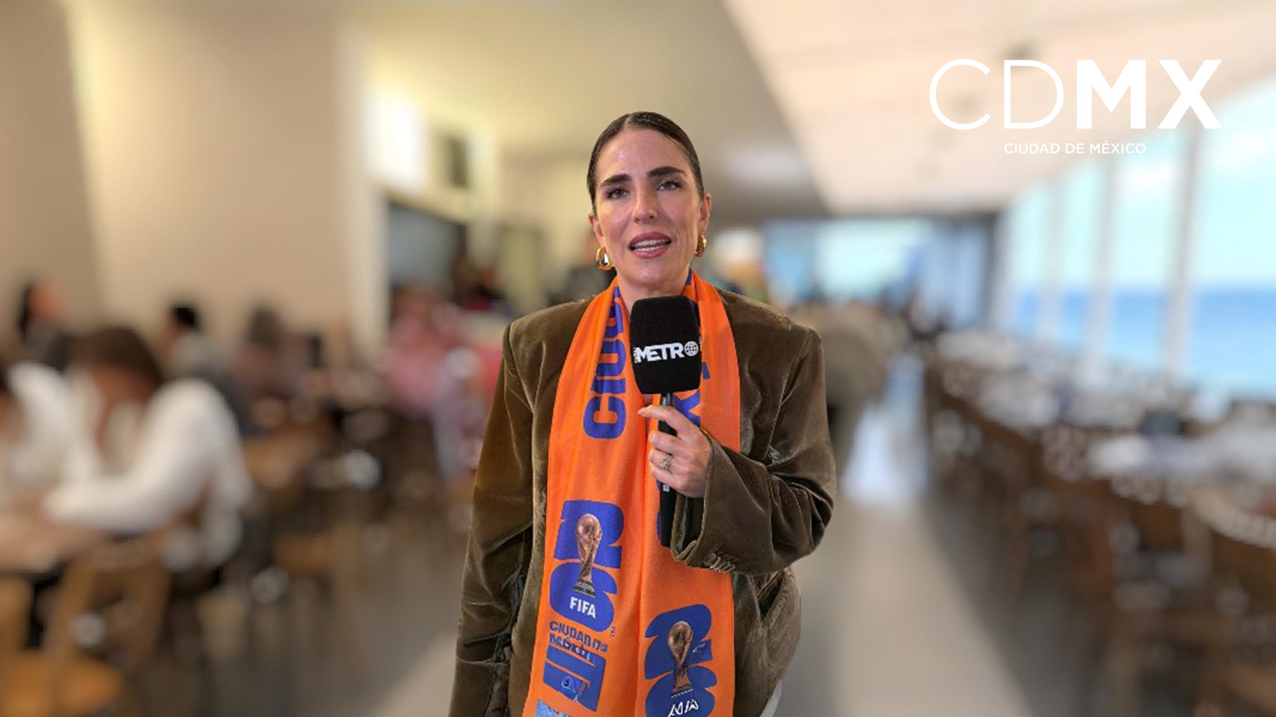 Karla Souza asume el papel más importante fuera de la pantalla: anfitriona del a CDMX para el Mundial