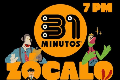 ¿Listo para cantar? 31 Minutos llega GRATIS al Zócalo por el Día del Niño