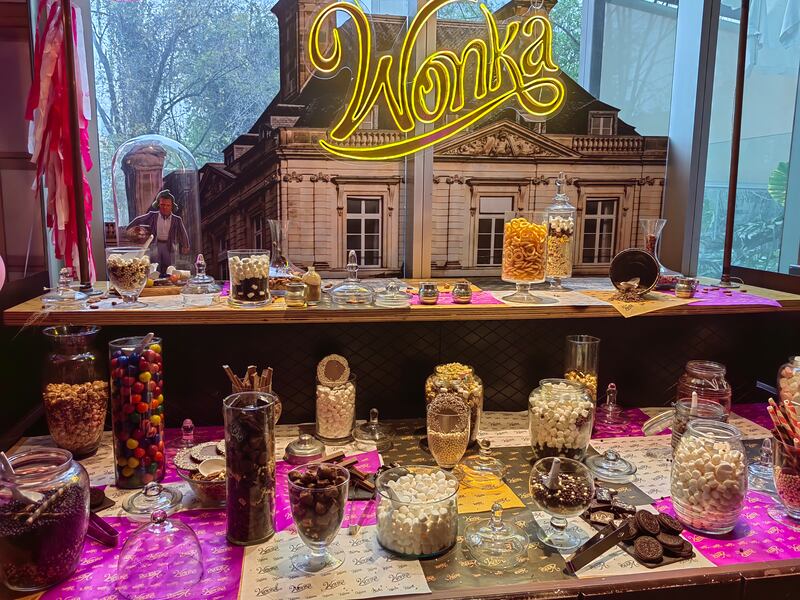 Experiencia Wonka en Hotel W México City