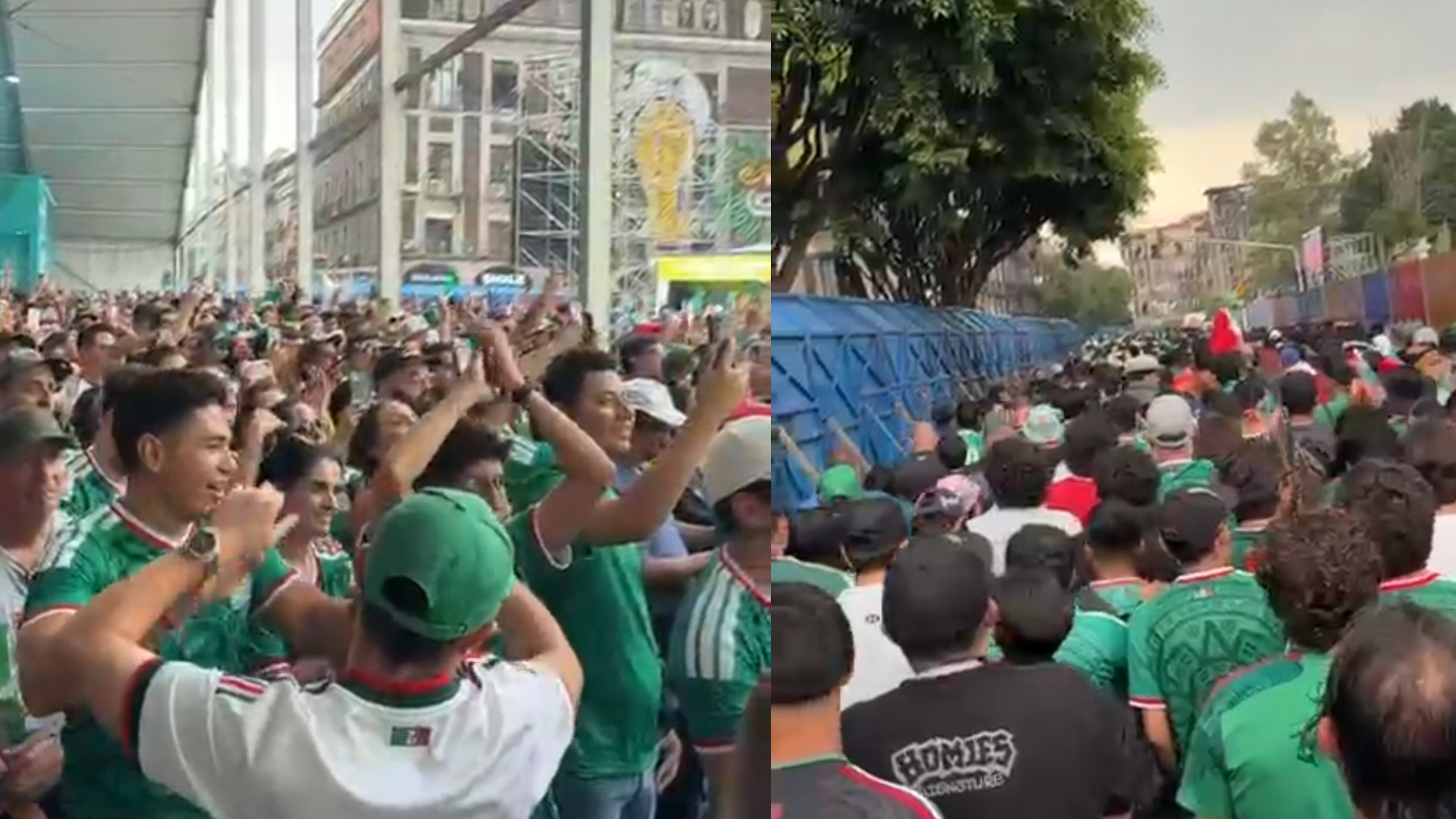 Fan Fest en el Zócalo de la CDMX.