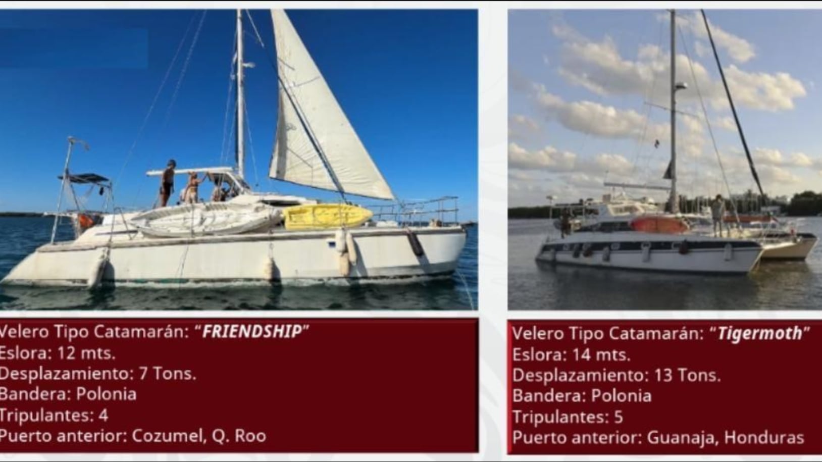 Embarcaciones mexicanas