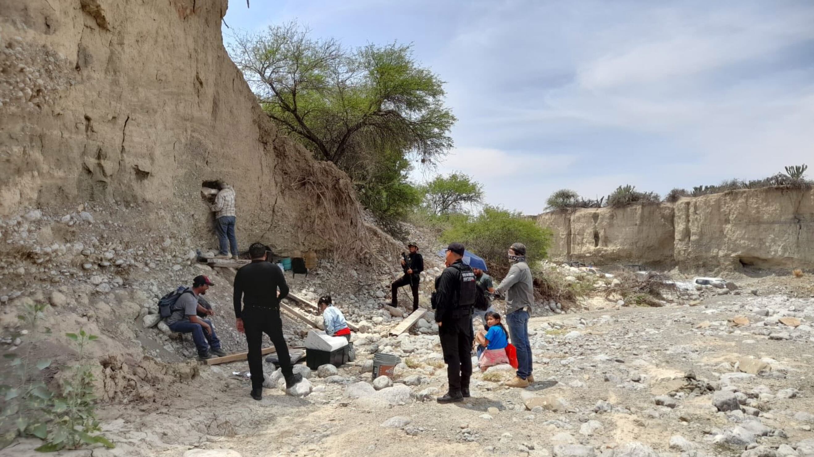 Restos mamut en Tamaulipas