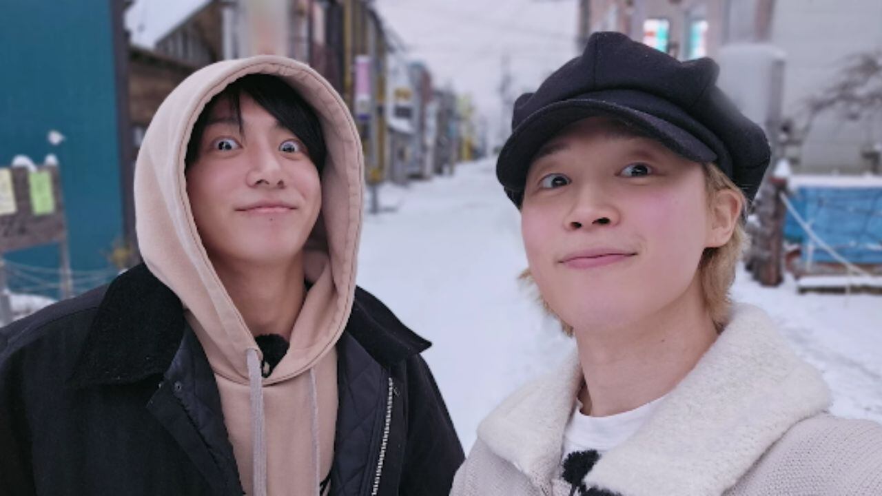 JungKook y Jimin de BTS en el reality 'Are you sure?'