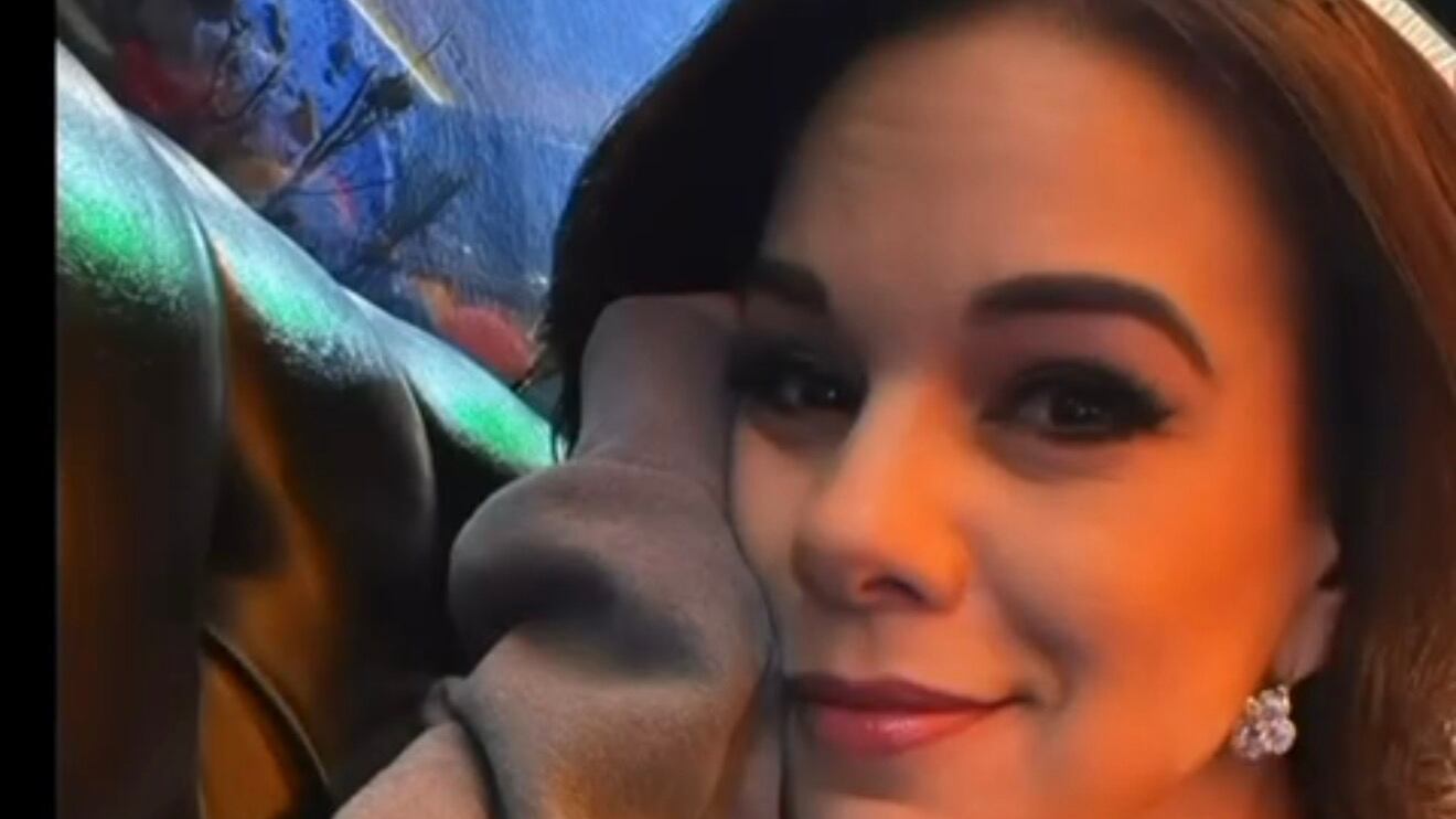 Esta es una de las últimas imágenes de Débora Estrella con vida