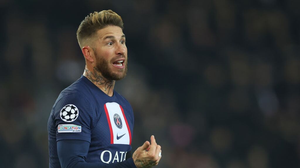 Sergio Ramos fue uno de los mejores jugadores del PSG en la derrota ante el Bayern Múnich.
