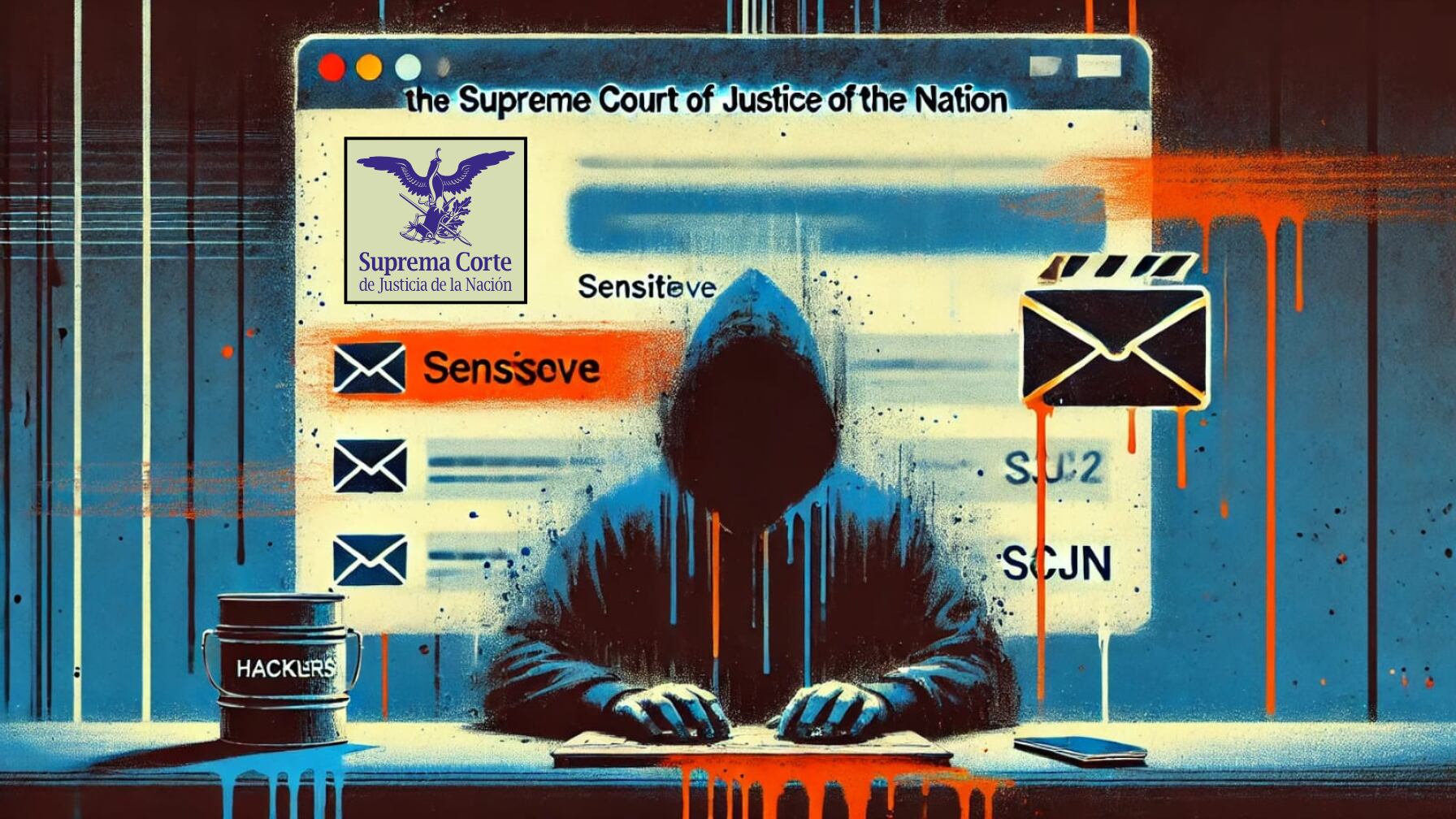 Un hacker de la dark web afirma vender acceso a un correo de la SCJN con información sensible, generando preocupaciones de seguridad.