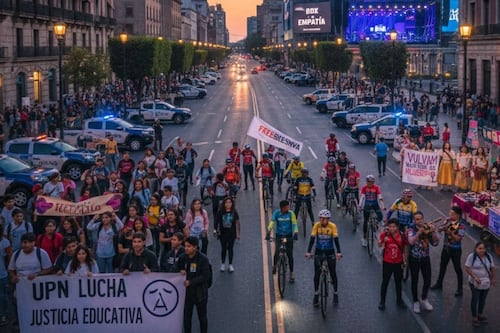 CDMX: marchas, rodadas y conciertos masivos marcarán el viernes 21 de noviembre