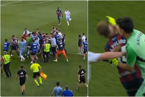 Esteban Andrada recibe histórica sanción por agredir a jugador, ¿se va del Zaragoza?