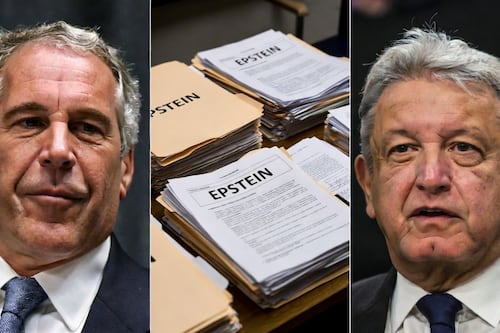 AMLO aparece en correos del caso Epstein sobre una presunta red de trata en México