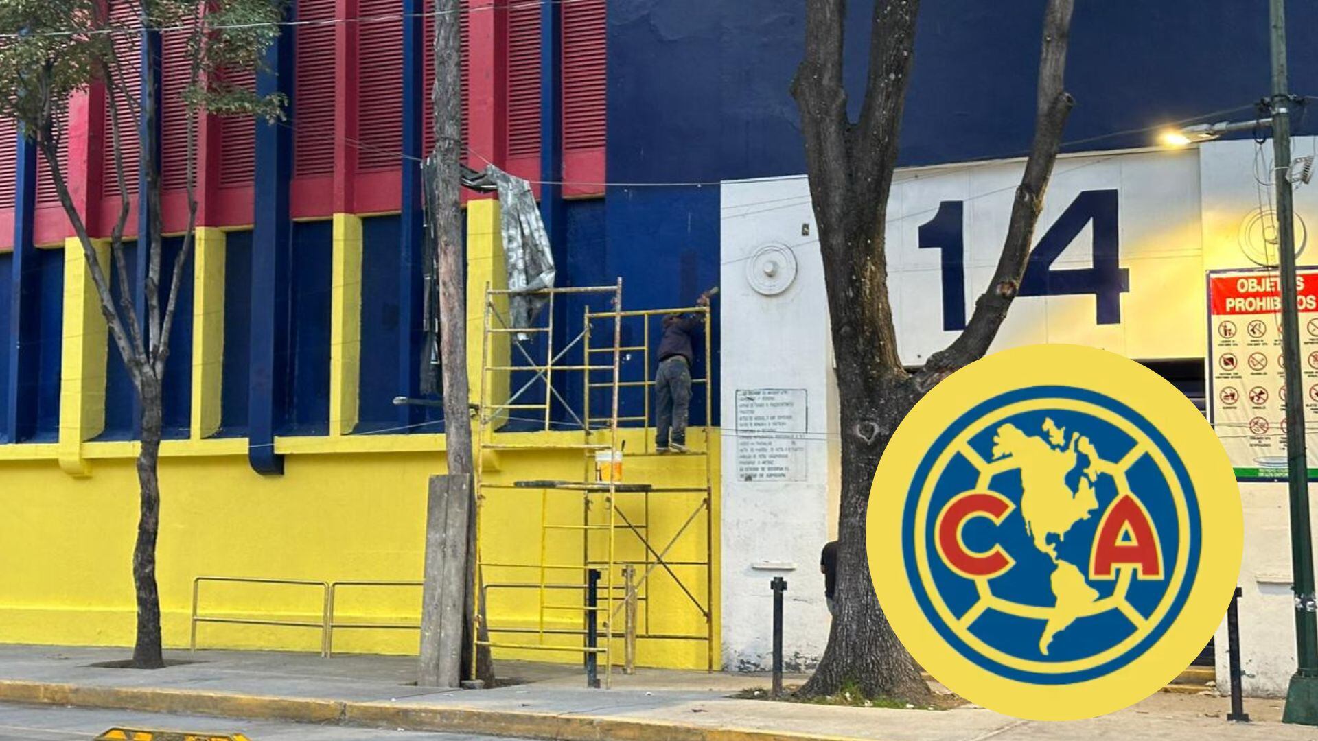 estadio azul- américa