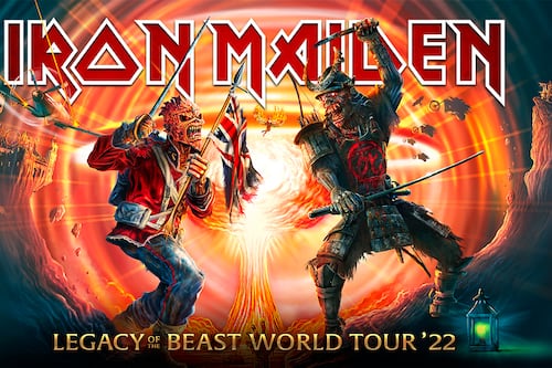Iron Maiden vuelve a México con su gira “Legacy of the Beast”