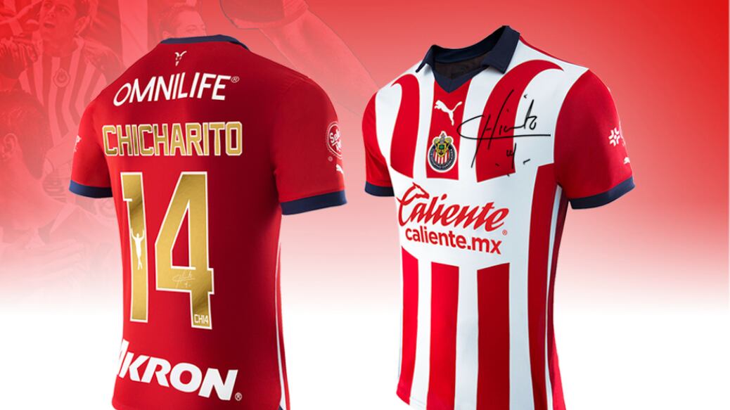 Chicharito Hernández portará el dorsal 14.