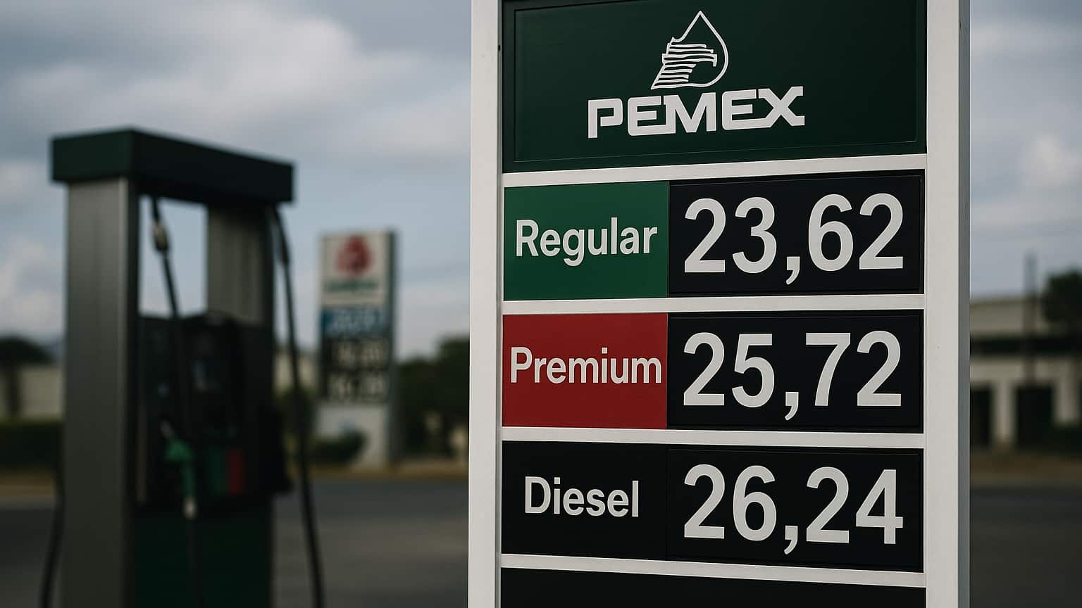 El tipo de cambio estable ayuda a mantener sin grandes cambios el precio de la gasolina en el arranque de noviembre.