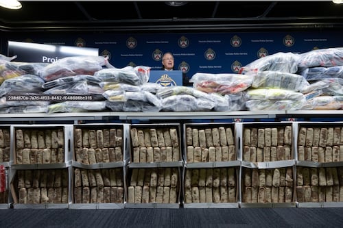 Golpe al CJNG: Policía de Toronto incauta 835 kilos de cocaína, el mayor decomiso de Canadá