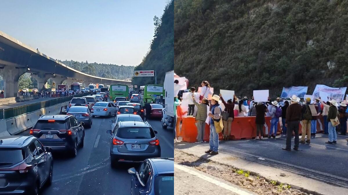 Los comuneros realizaron un bloqueo. (Especial)