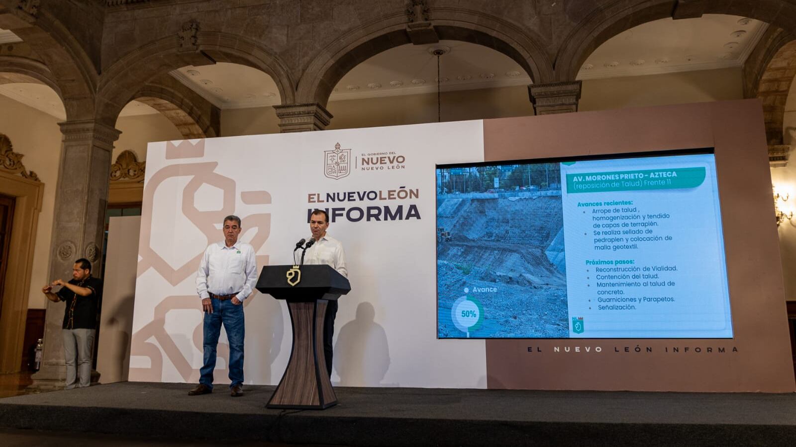 Villarreal destacó que tendrán que seguir trabajando después de la apertura de carriles.