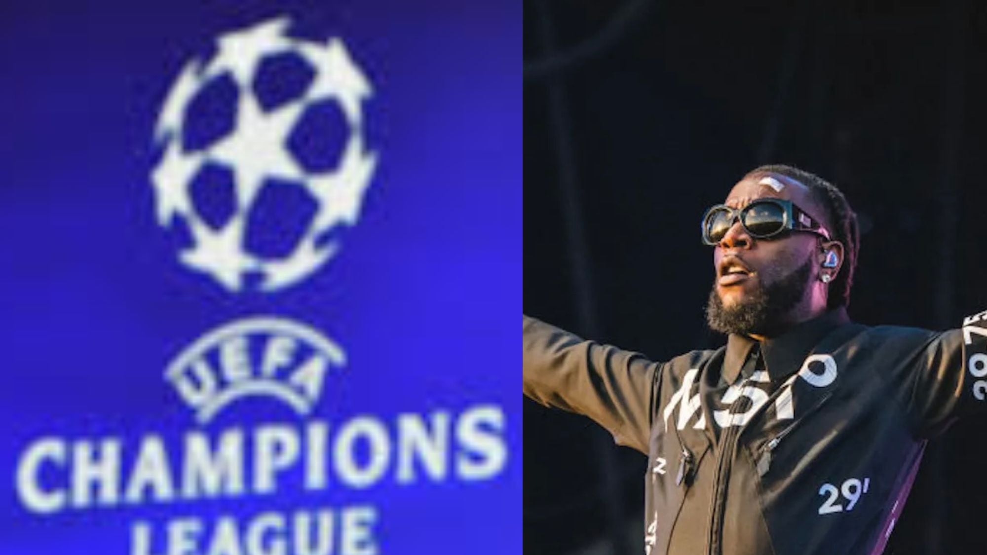 Burna Boy Champions League