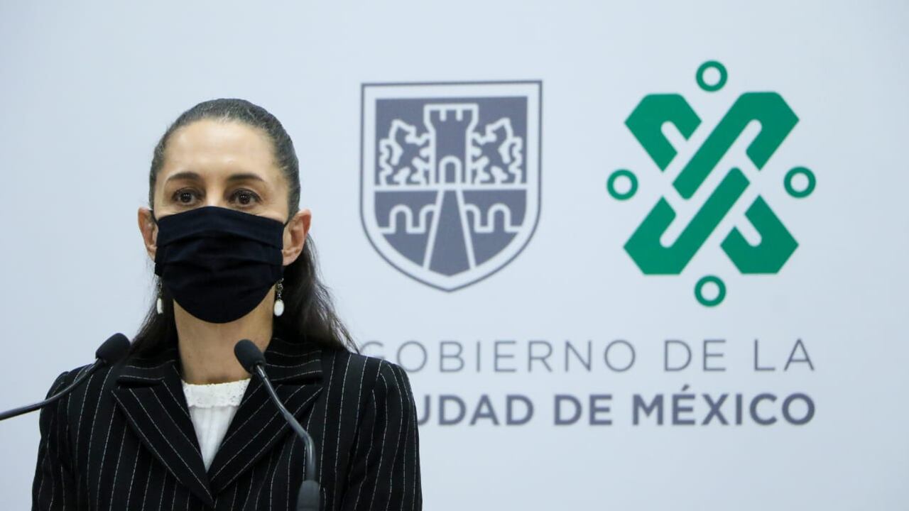 Claudia Sheinbaum, jefa de gobierno de la CDMX.