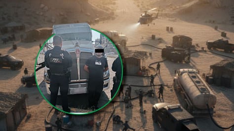 El secretario de seguridad dijo que con este nuevo decomiso son más de 100 millones de pesos lo que se ha incautado en huachicol..