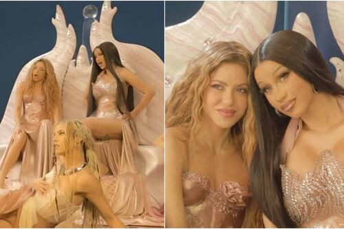 “Ella sabe quién es la reina”: Cardi B sucumbe ante Shakira previo al lanzamiento de su nueva canción juntas
