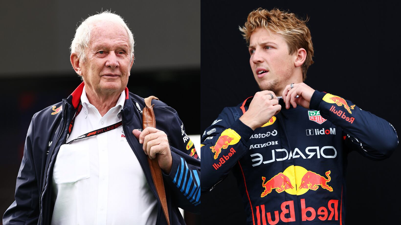 Helmut Marko destrozó a Liam Lawson.