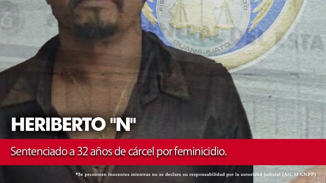 Sentenciado a 32 años.