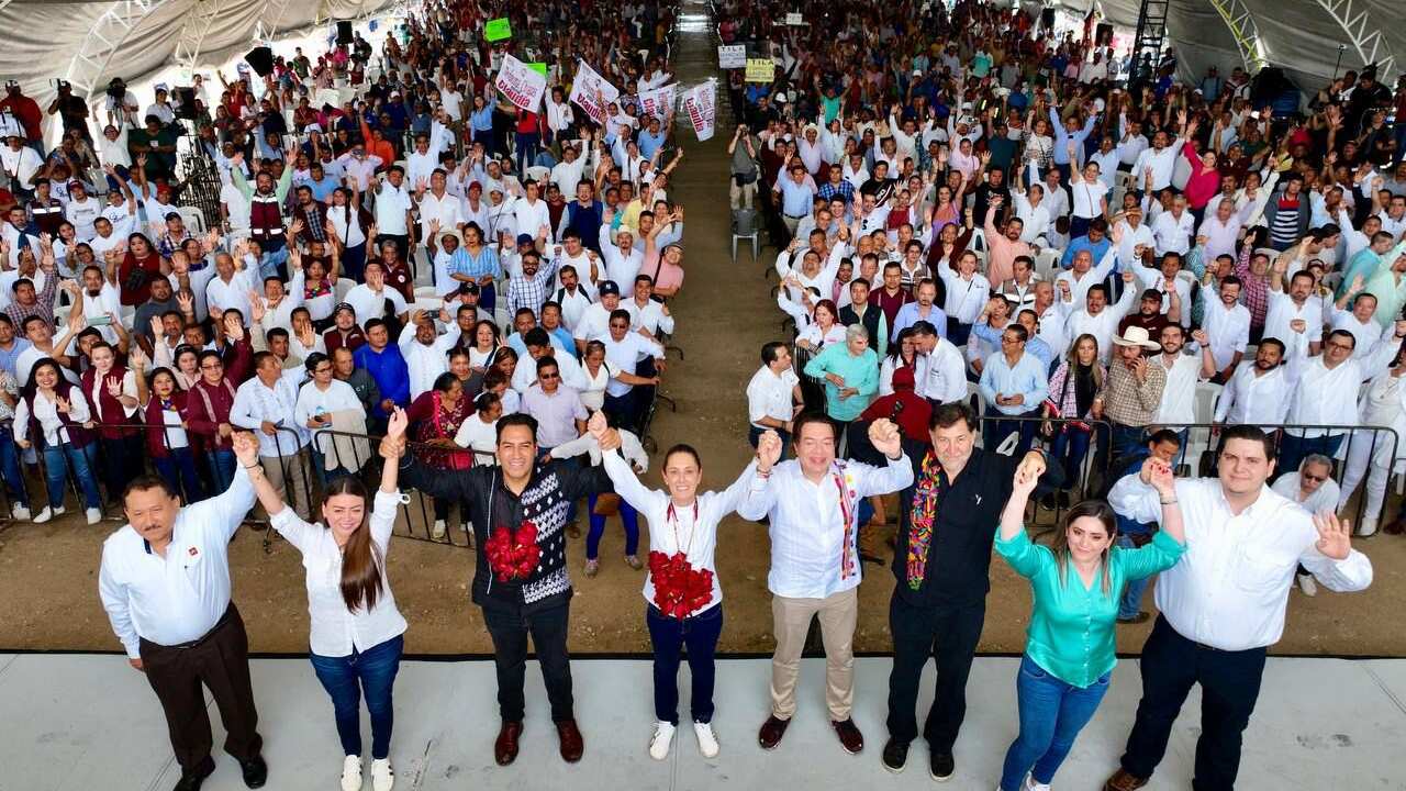 ‘’Así como está quedando atrás el neoliberalismo, también está quedando atrás el machismo’’, dijo Claudia Sheinbaum.