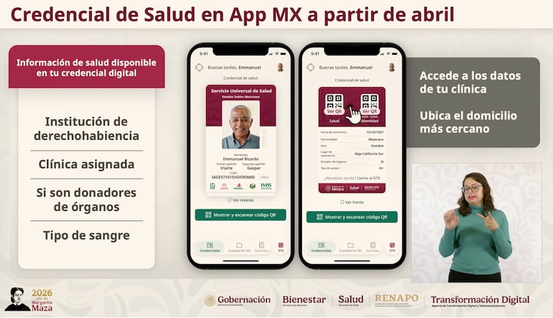 La credencial busca convertirse en una llave única de acceso al sistema público de salud, con información centralizada y disponible en cualquier punto de atención del país.