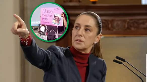 Las protestas de los estudiantes fueron abordados de manera breve en la "mañanera".