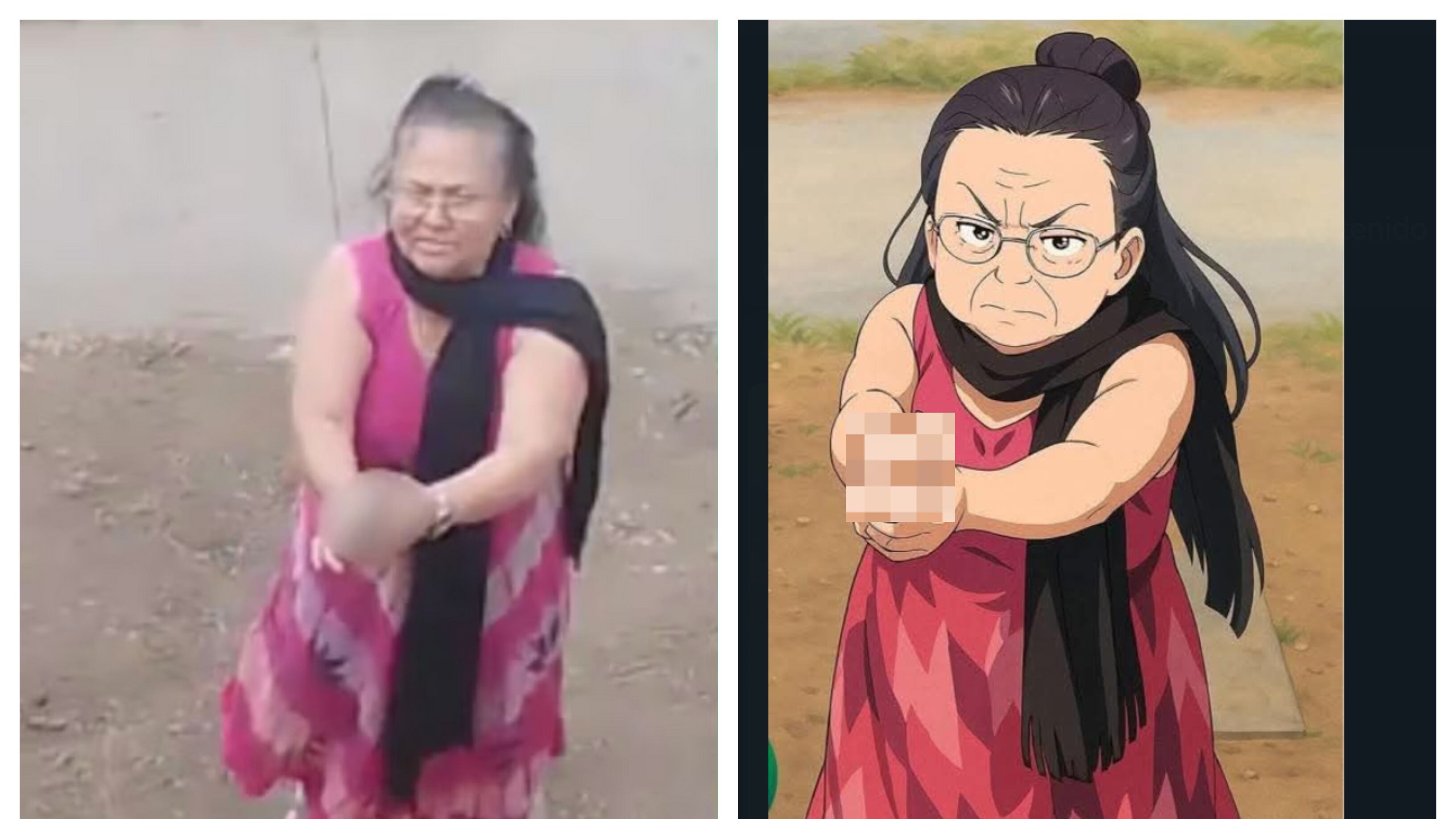 Abuelita sicaria ghibli