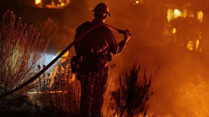 Halle Berry compartió imágenes de los incendios forestales en California.