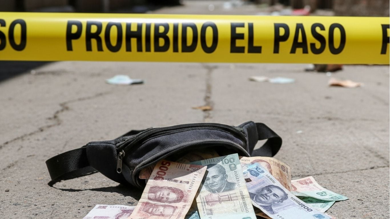 La Plástico traía una billetiza en su mariconera