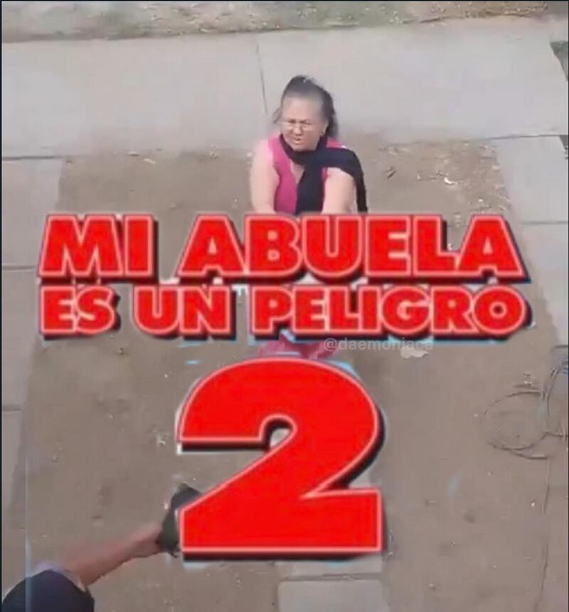 Abuelita sicaria meme