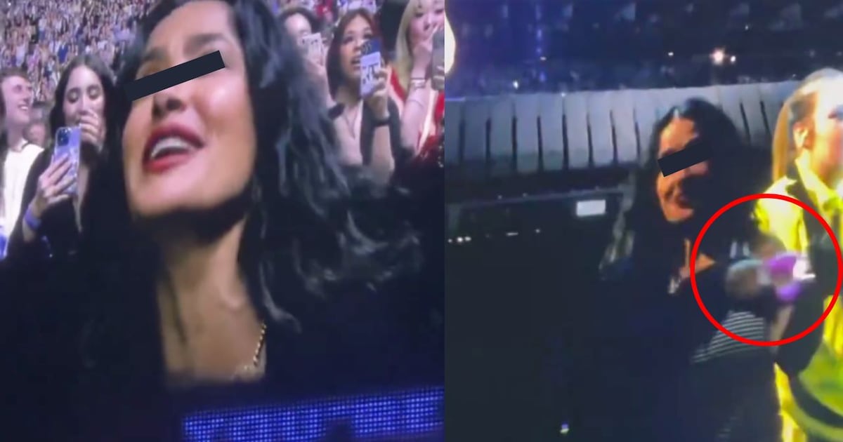 Video Viral: Salma Hayek Detenida en Concierto de Sabrina Carpenter