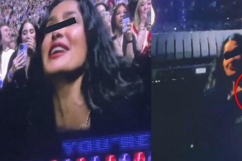 ¿Qué fue lo que hizo? Arrestan a Salma Hayek durante concierto de Sabrina Carpenter