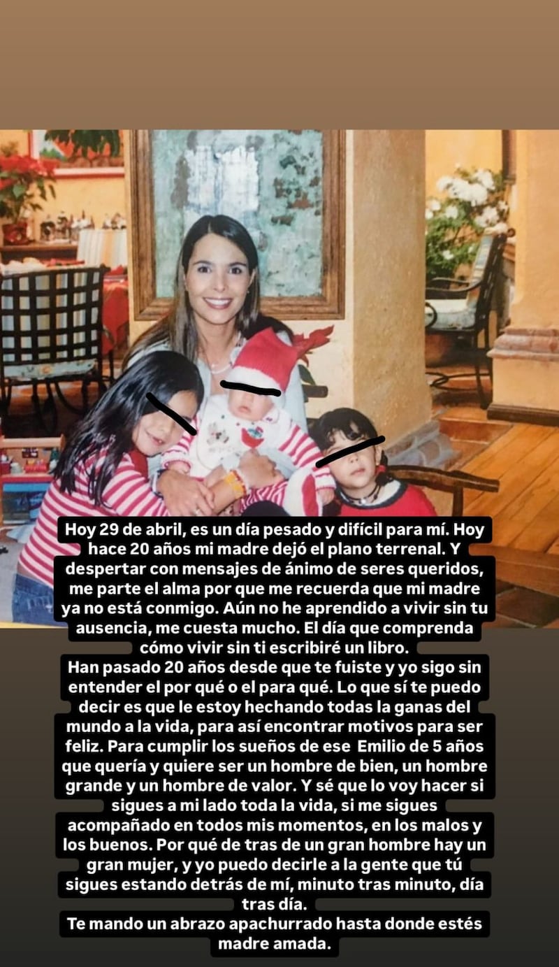 Hijo de Mariana Levy vía Instagram