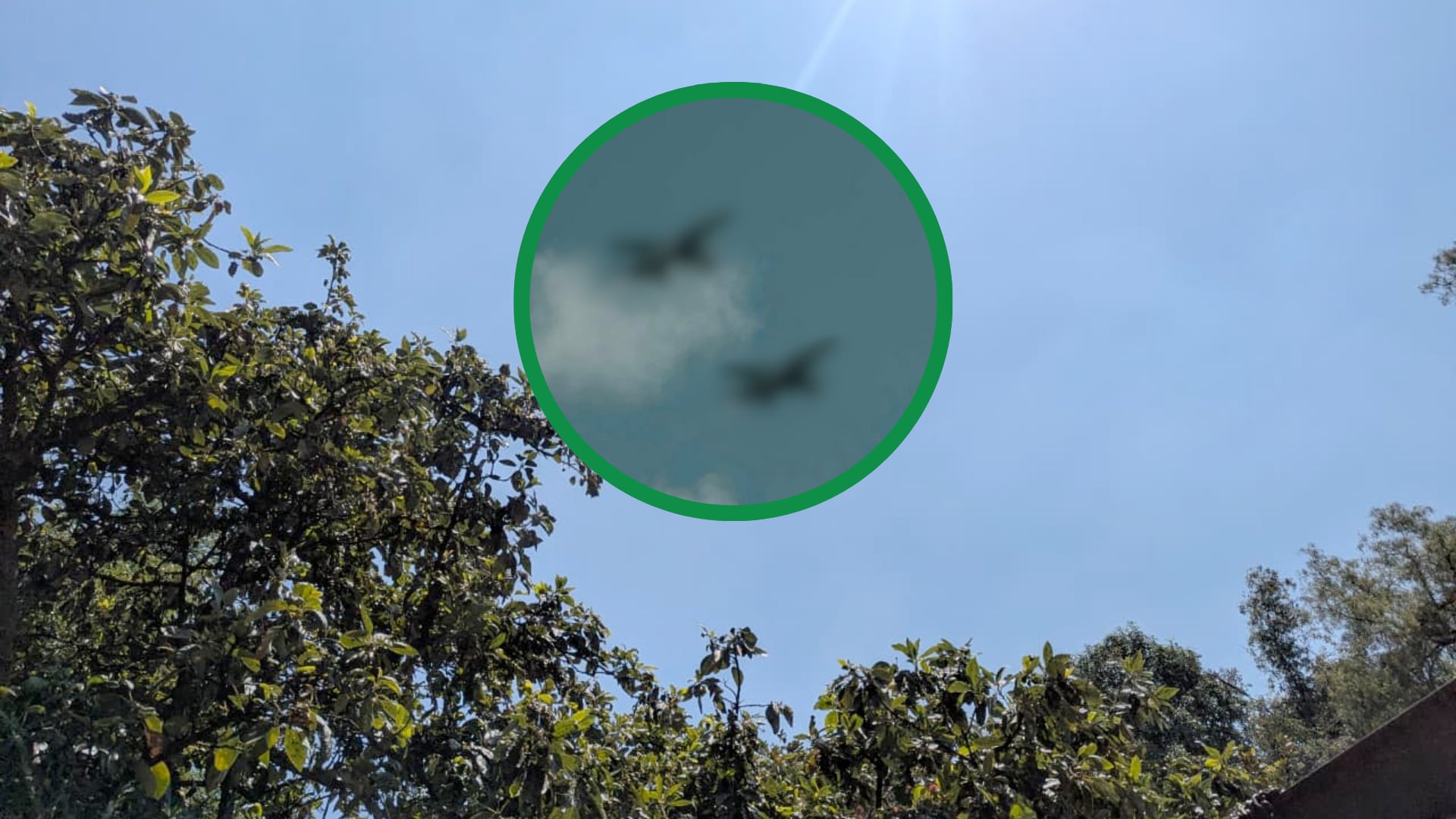 Vecinos del sur de la Ciudad de México reportaron un estruendo inusual en el cielo