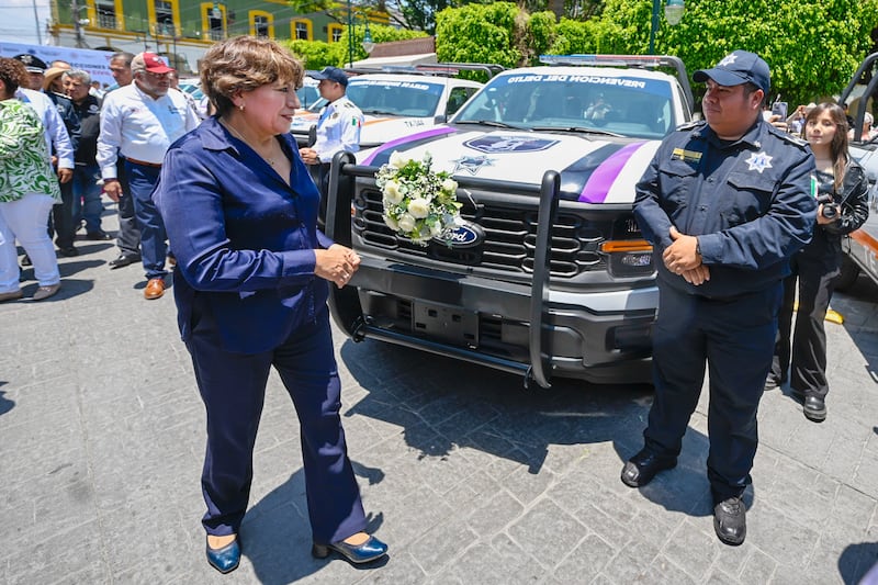 Delfina Gómez fortalece Estrategia Operativa Oriente con 40 patrullas de alta tecnología en Texcoco