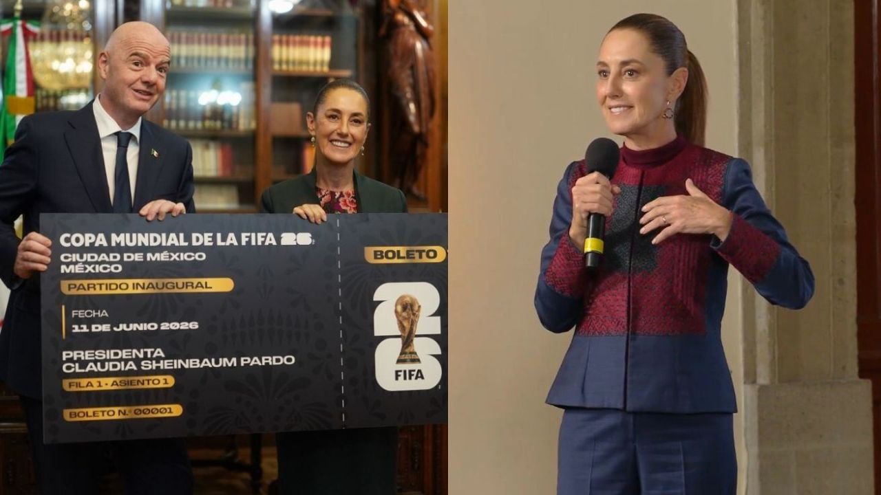 Sheinbaum rifará su boleto para el Mundial 2026