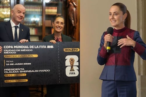 Sheinbaum revela cómo ganar su boleto para la inauguración del Mundial 2026