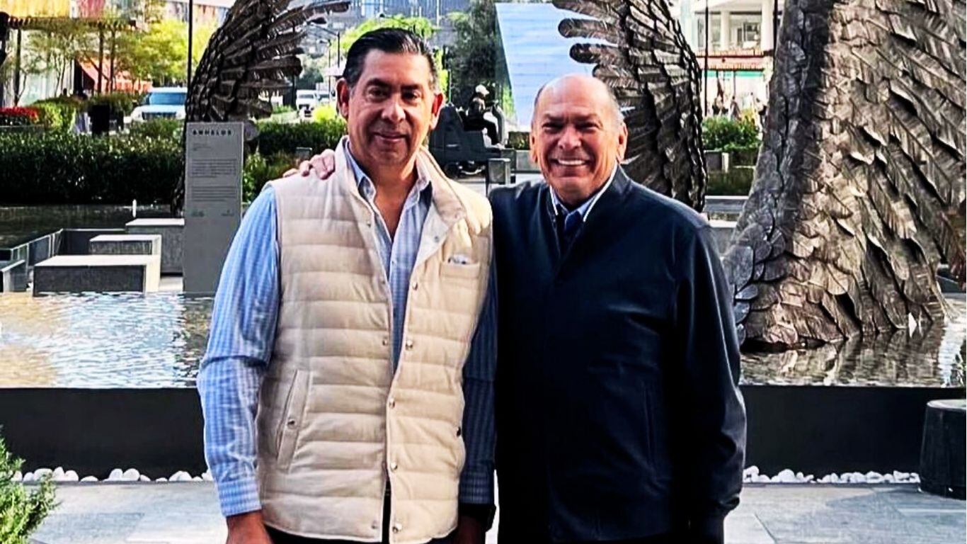 Pérez Garibay con Tomás Zaragoza