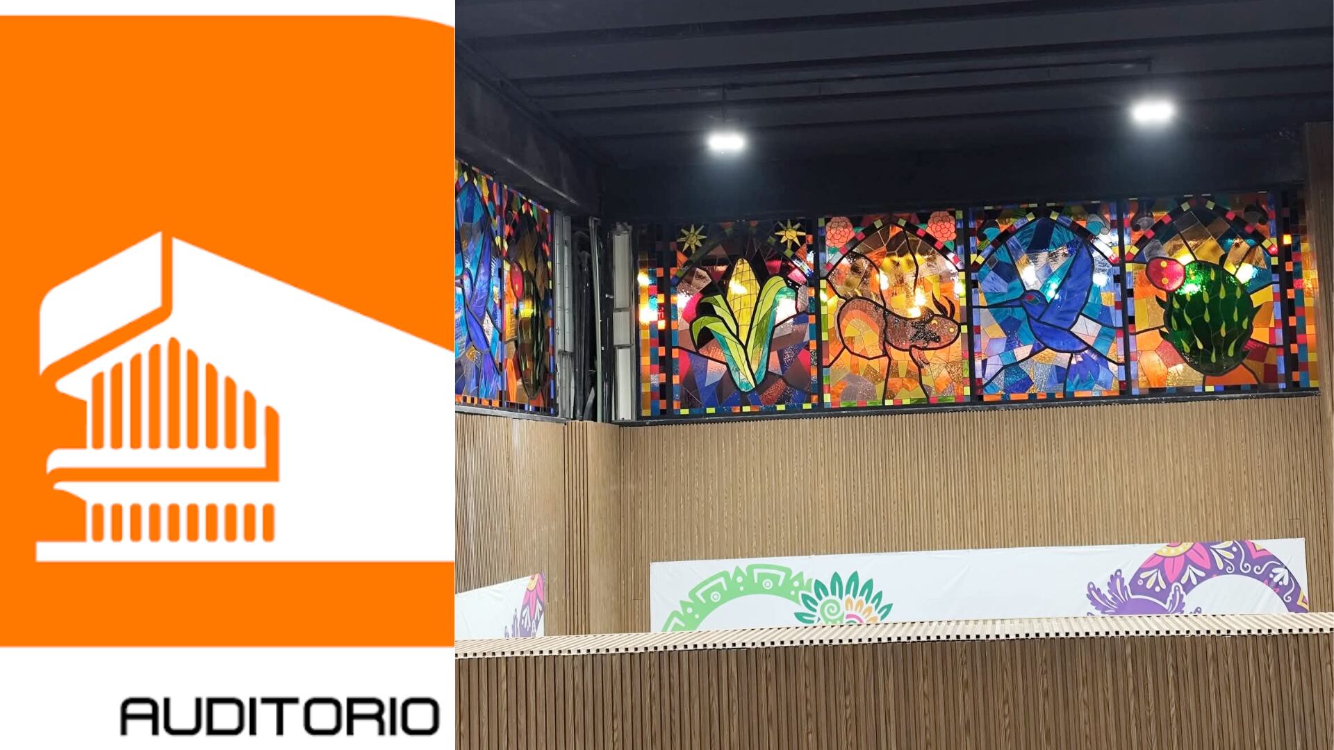 Así luce la renovada estación Auditorio del Metro con vitrales y nueva iluminación