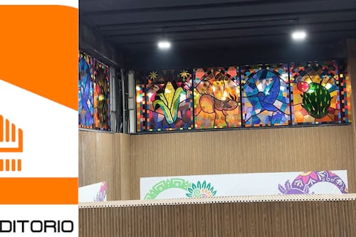 Así luce la renovada estación Auditorio del Metro con vitrales y nueva iluminación