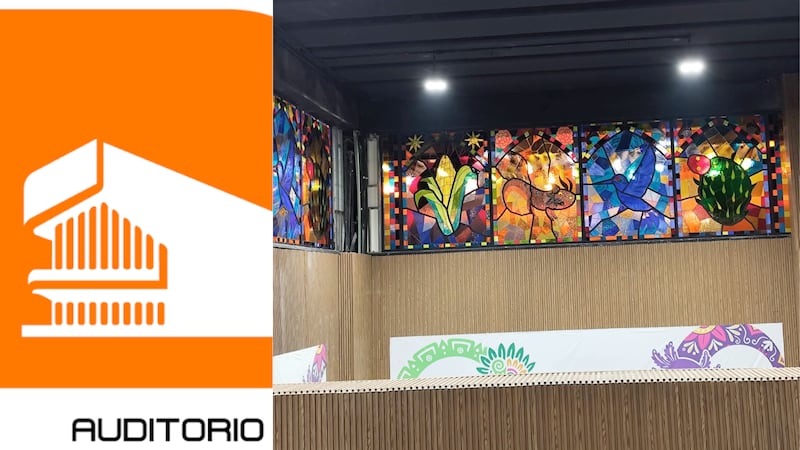 Así luce la renovada estación Auditorio del Metro con vitrales y nueva iluminación