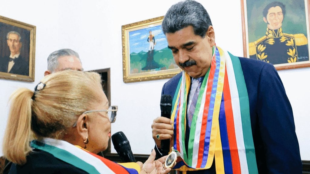 El acto se realizó en un contexto de tensión regional, marcado por la presión marítima de Estados Unidos