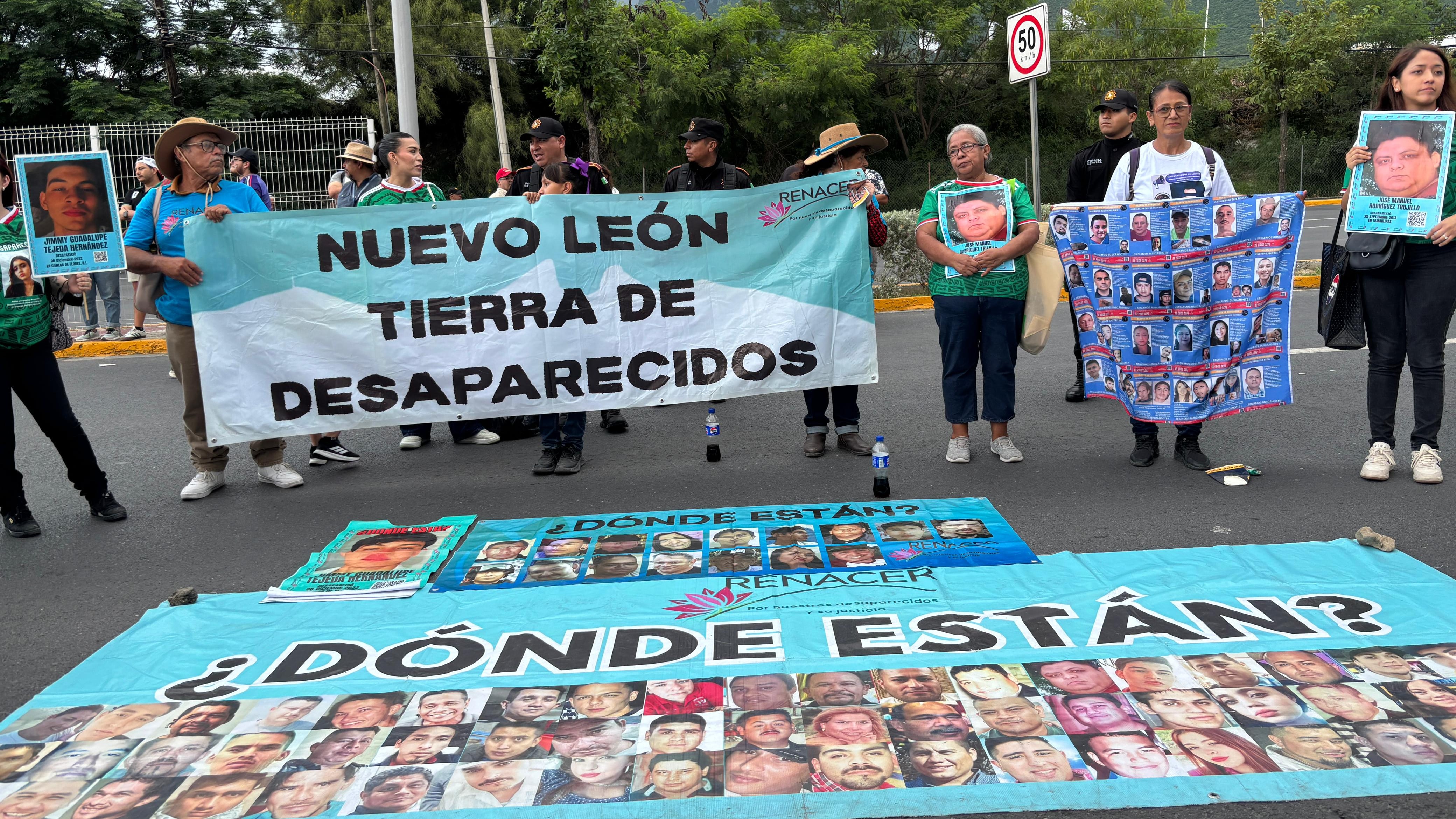 Los integrantes del colectivo aprovechan cualquier oportunidad para manifestarse.
