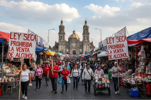 Ley seca en CDMX por festejos de la Virgen de Guadalupe: qué zonas aplican y desde cuándo