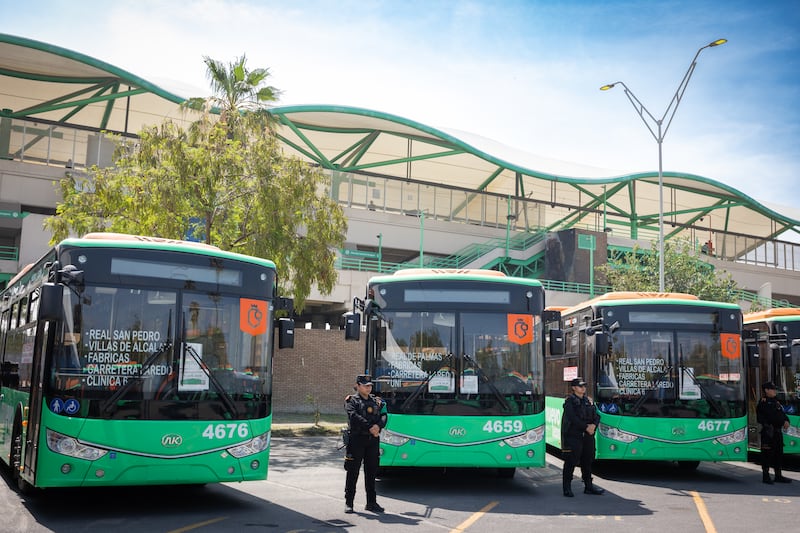 Las nuevas unidades son de las rutas 198 y 109.