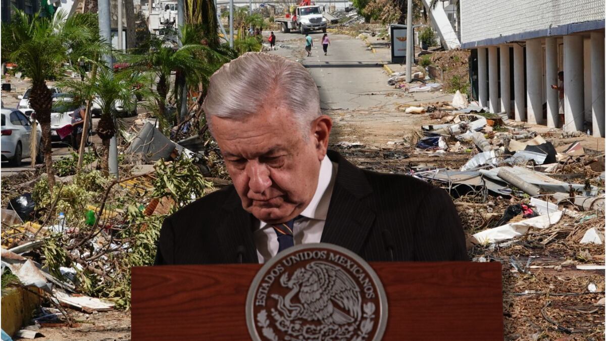 Respuesta de AMLO a la tragedia de Acapulco